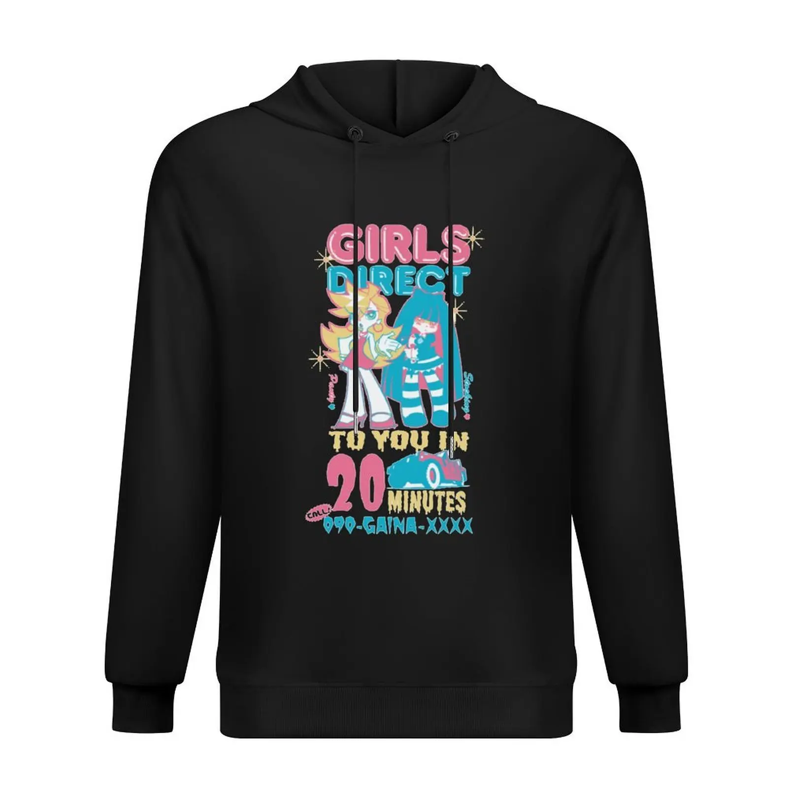 

Panty and Stocking - Girls Direct - PASWG Hoodie blouse fashion men korean style clothes graphic t shirts men hoodie graphic