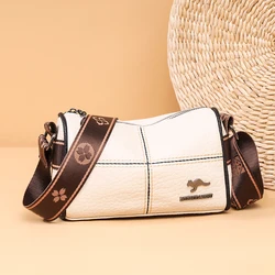 Alta qualidade macio bolsa de couro vaca bolsa feminina marca luxo couro genuíno ombro crossbody saco para o sexo feminino 2023 senhoras tote