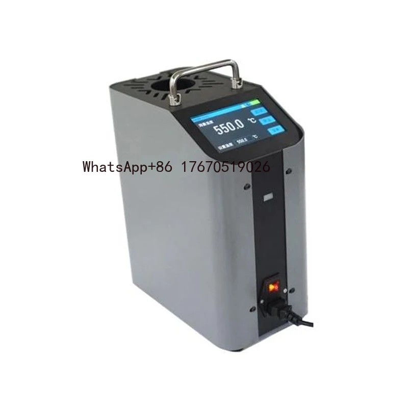 2026-Portable Dry Block Temperature Calibrator 50C~650C High Performance Touch-Screen Industrial Temperature Controller OEM