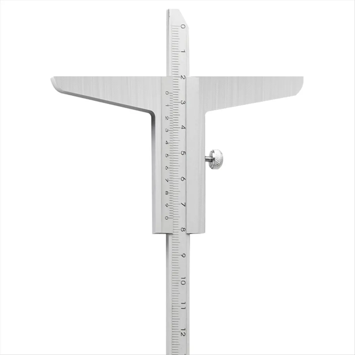 A89X Depth Gauge Vernier Caliper Metal Calipers Woodworking Tools Measuring Tool Steel Gauges Depth Measurement 200mm