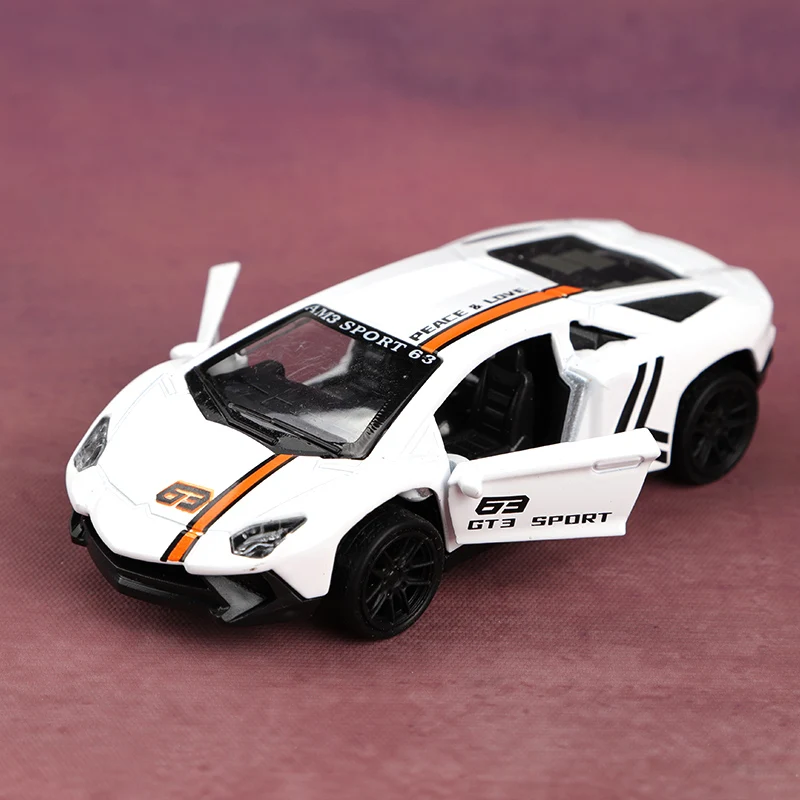 (С сумкой) Модели гоночных автомобилей в масштабе 1:43, детские игрушки, супер крутые цветовые комбинации