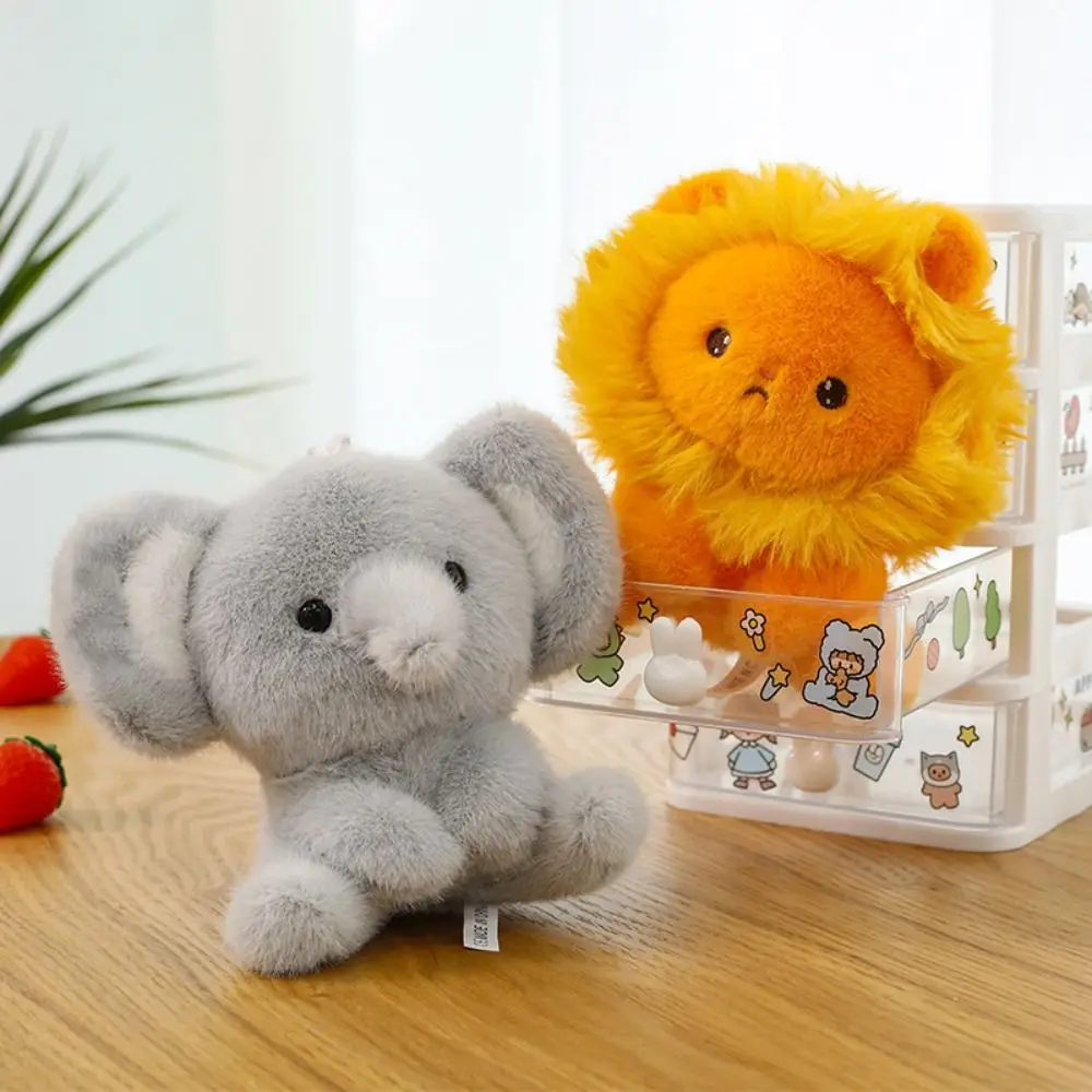 

White Rabbit Little Bear Plush Toy Lamb Little lion Elephant Plush Doll Cute Cartoon Animal monkey Doll Kids Holiday Gifts