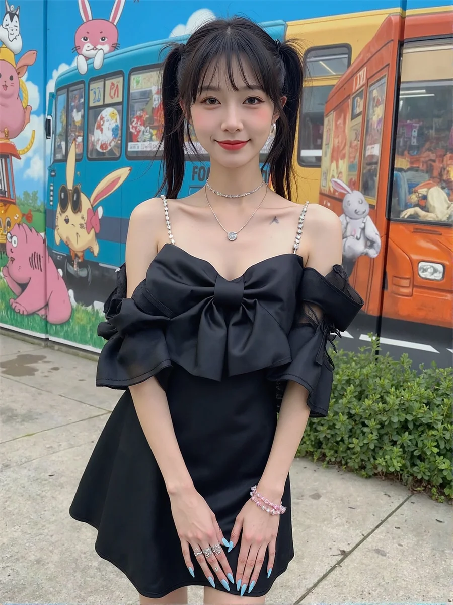 Robe femme anniversaire femme Spaghetti sangle mince été fête Cocktail soirée réception bal dîner Banquet soirée célébration