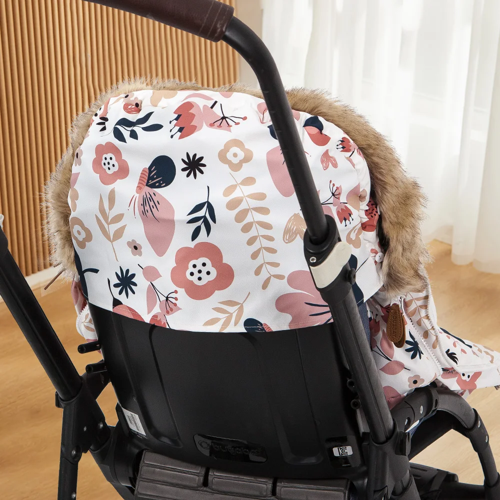 0-24Months Baby Carriage Sack Winter Warm Thicker Envelope For Discharge Stroller Footmuff Universal Pram Cover Accessories