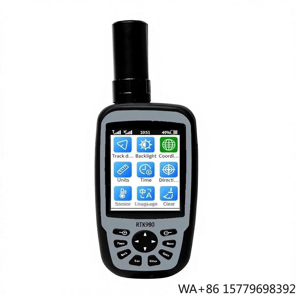 RTK980 F Full Frequency Handheld GNSS Positioning Device GPS Beidou Galileo GLONASS