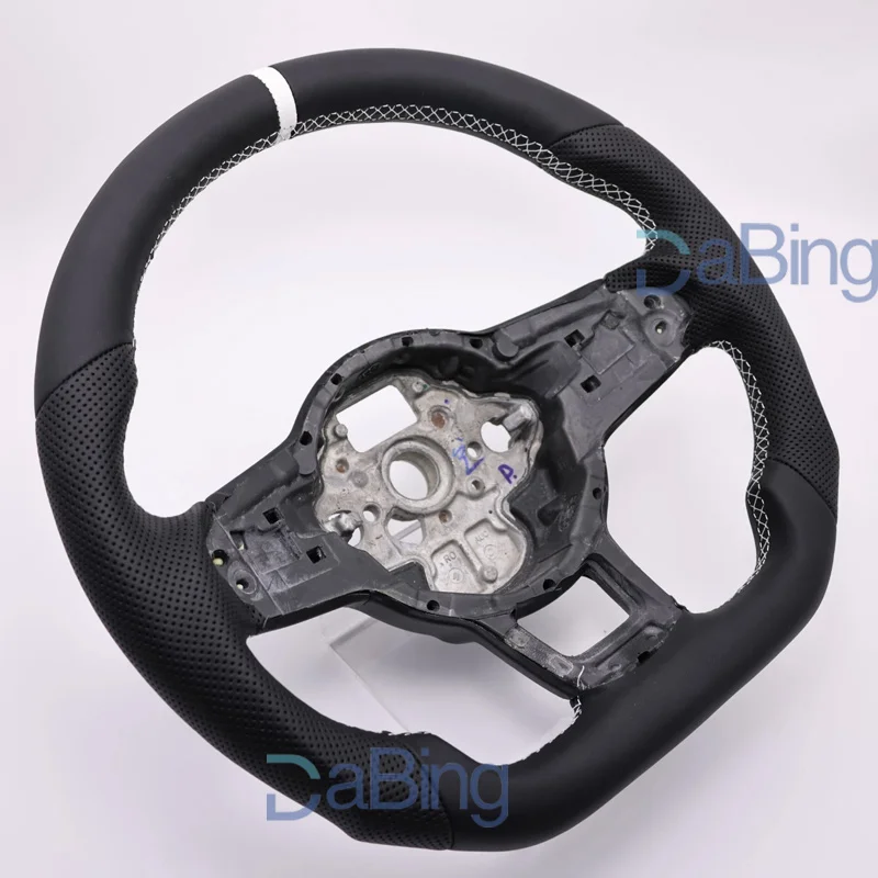 Suitable for VW Golf MK7 7.5 GTI GTD GTE R Polo GTI Tiguan MK2 Passat B8 Alcantara leather steering wheel
