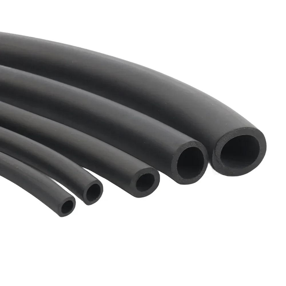 5Meter/10meters 19mmx25mm  25mmx31mm 32mmx38mmFluorine Rubber Tube Fuel Hose Oil Line Hose Pipe Black FKM Tubing