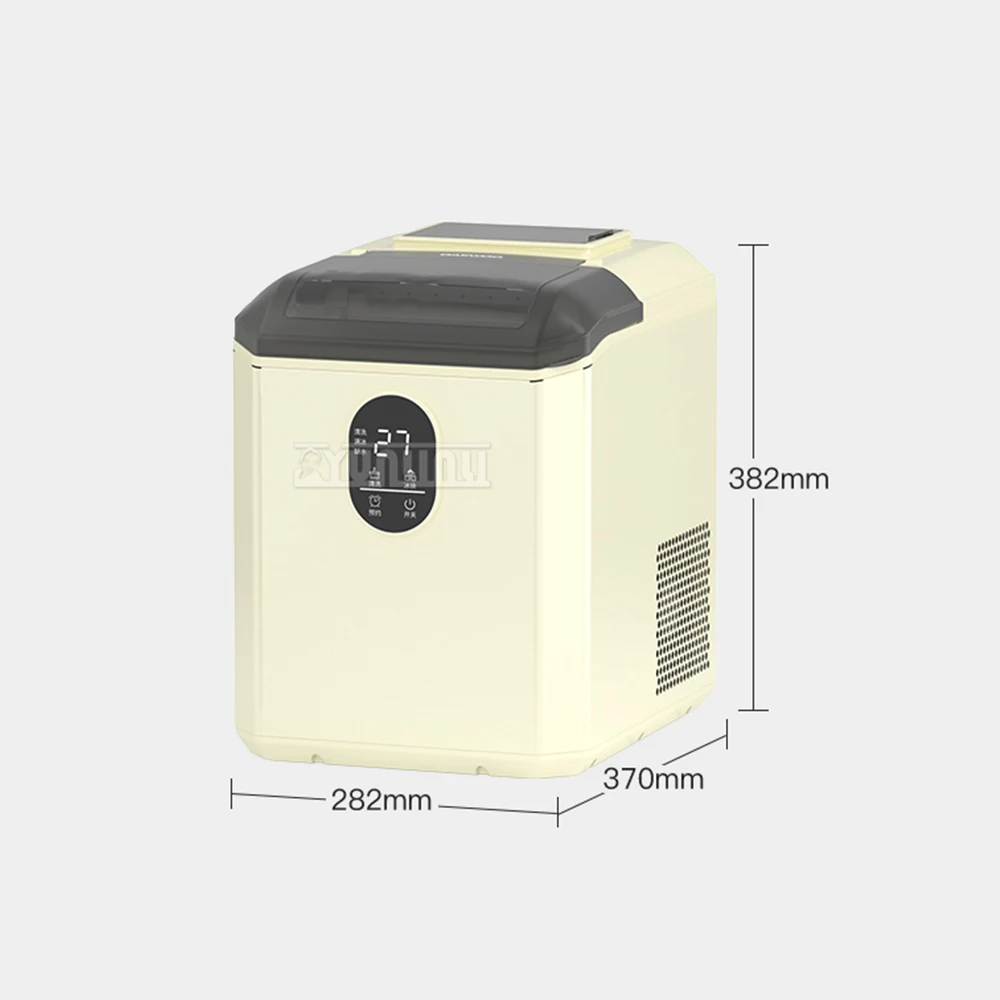 ハンドル付きポータブル製氷機、セルフクリーニング製氷機、商用デスクトップ製氷機