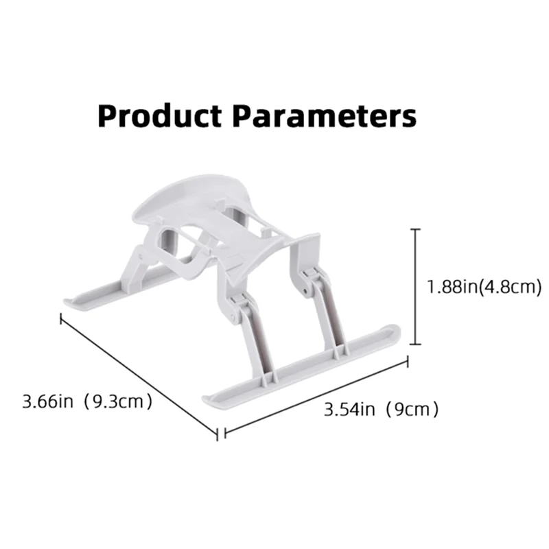 DJI 플립 드론 액세서리용 CLCU 드론 랜딩 기어 접이식 확장 랜딩 기어