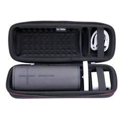 EVA Hard Case for Ultimate Ears Boom 3 Portable Waterproof Bluetooth Speaker and Charger Dock Protective Bag(only case!!!)