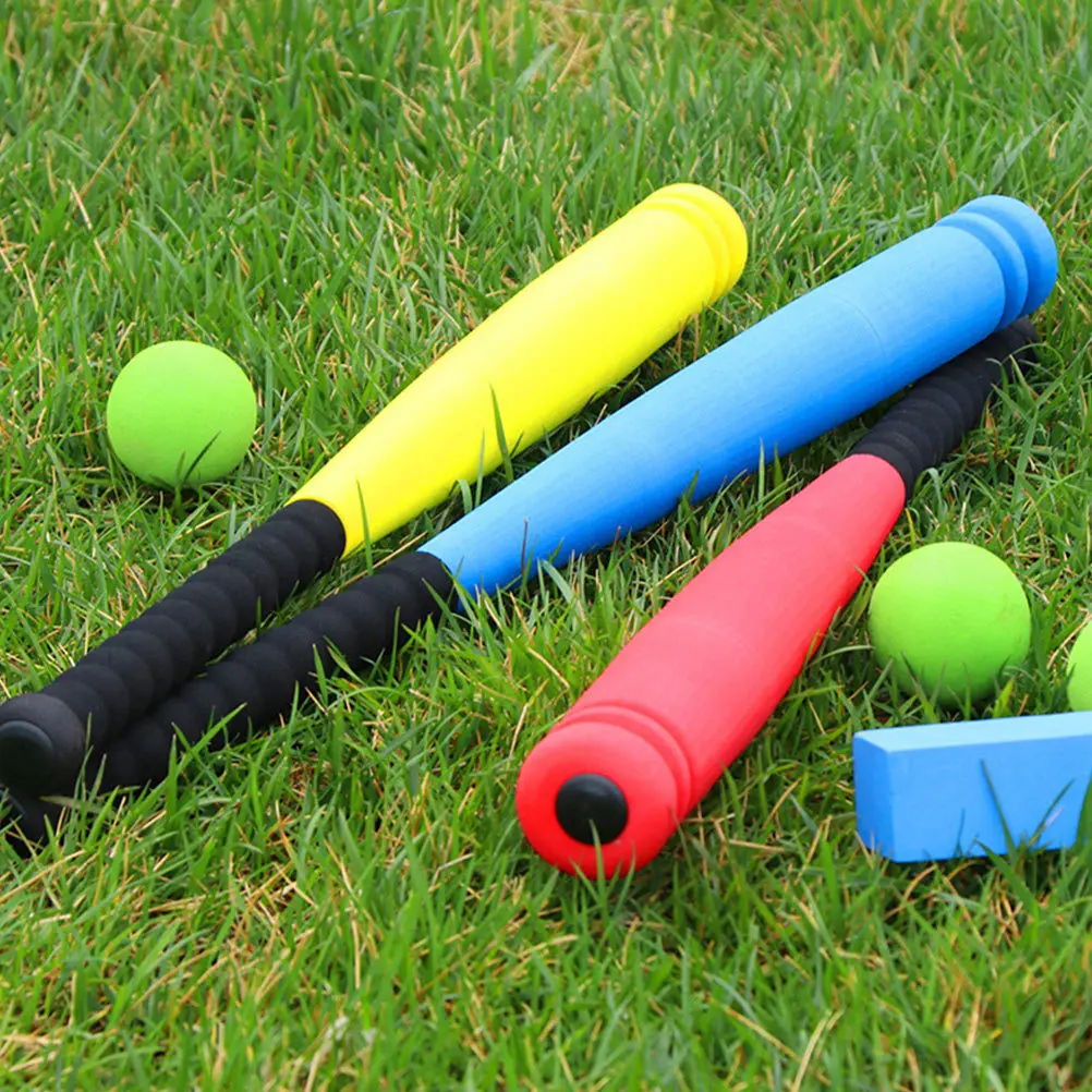 

2Pcs Sponge Baseball Bat Teenage Training Sports Activity Set Home Outdoor Practice Play Supplies