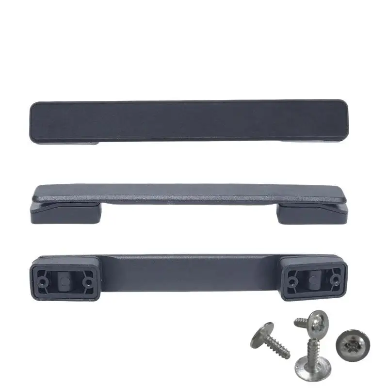 Luggage Replacement Accessory Set Black Plastic 1 Pack Strong Load Capacity for Broken Suitcase Fix