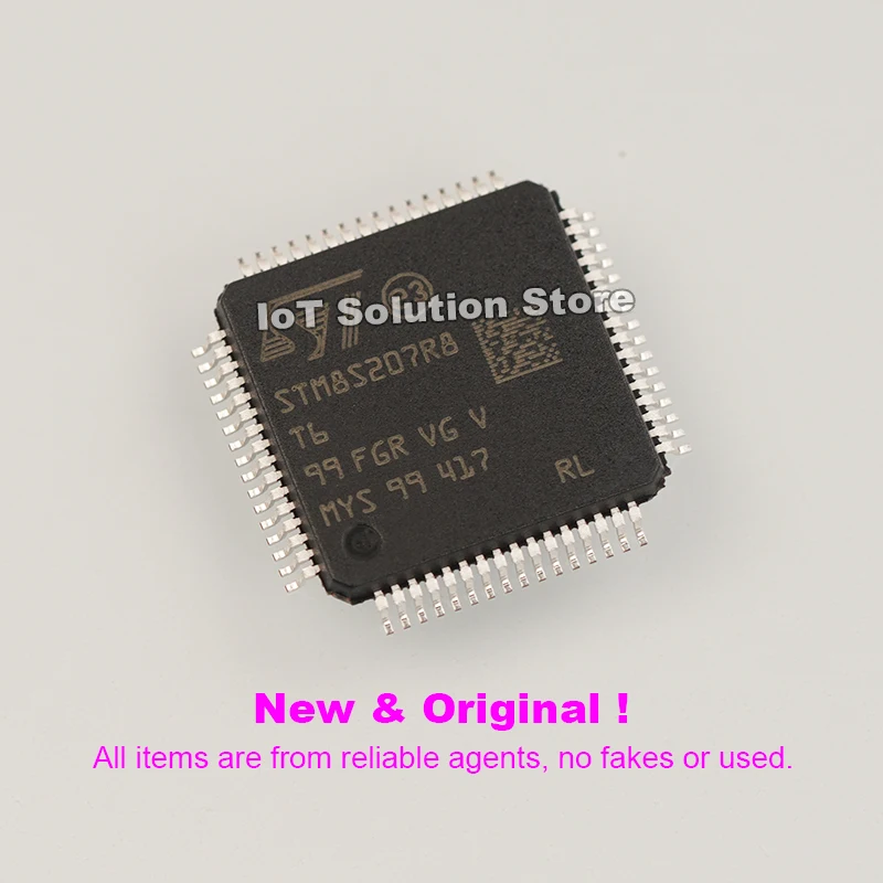 STM8S207R8T6 LQFP-64 10x10x1.4mm STM8S207R8T6TR