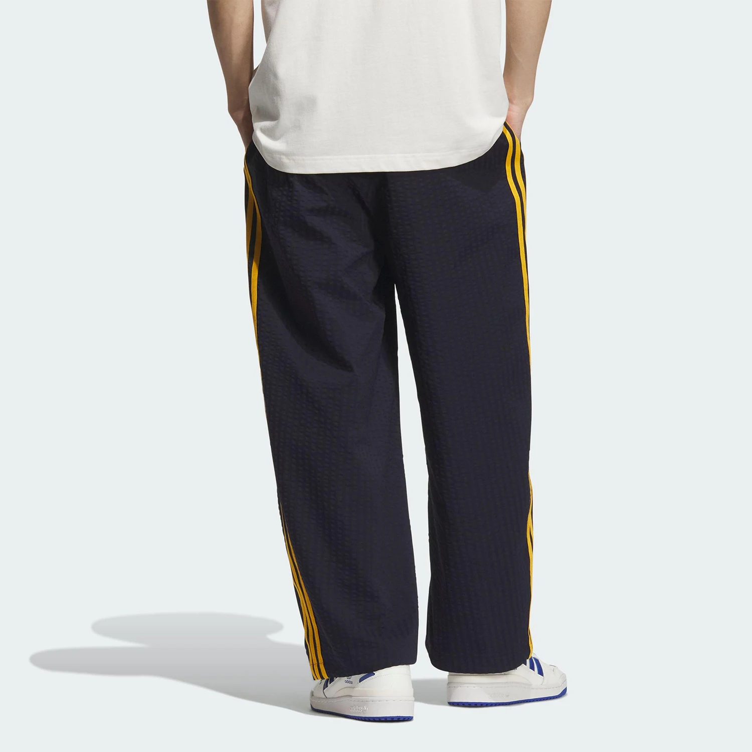 Adidas genuine clover men's sports loose casual woven pants KC2617