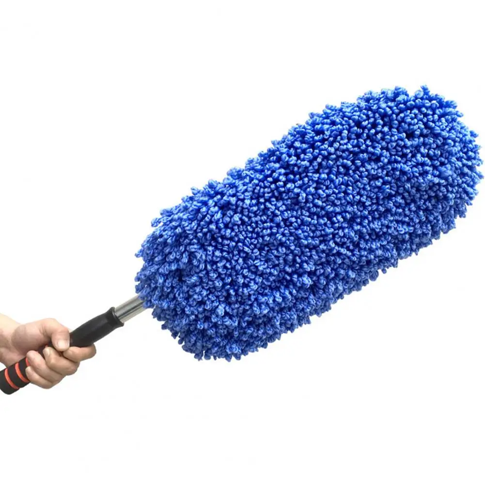 Vehicle Cleaner Microfiber Car Wash Brush Mop Kit with Long Handle Soft Bristle Tools Mitt Sponge Duster for Vehicle for Car