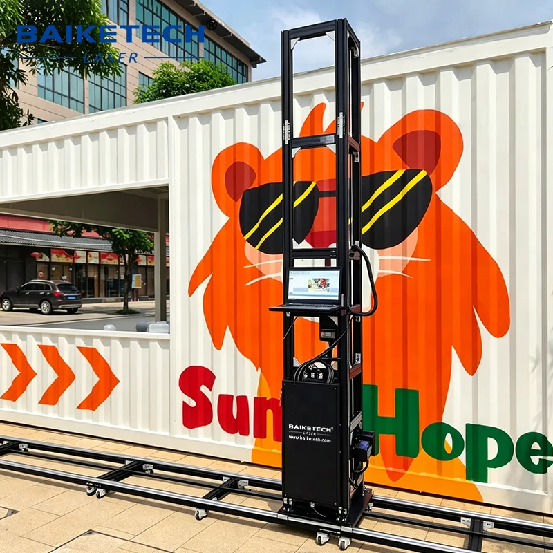 TH-UP1400TX Plus  High-Spray Wall & Container Printer | 2x DX7 Heads, Versatile for Murals & Shipping Containers, Boosts ROI.