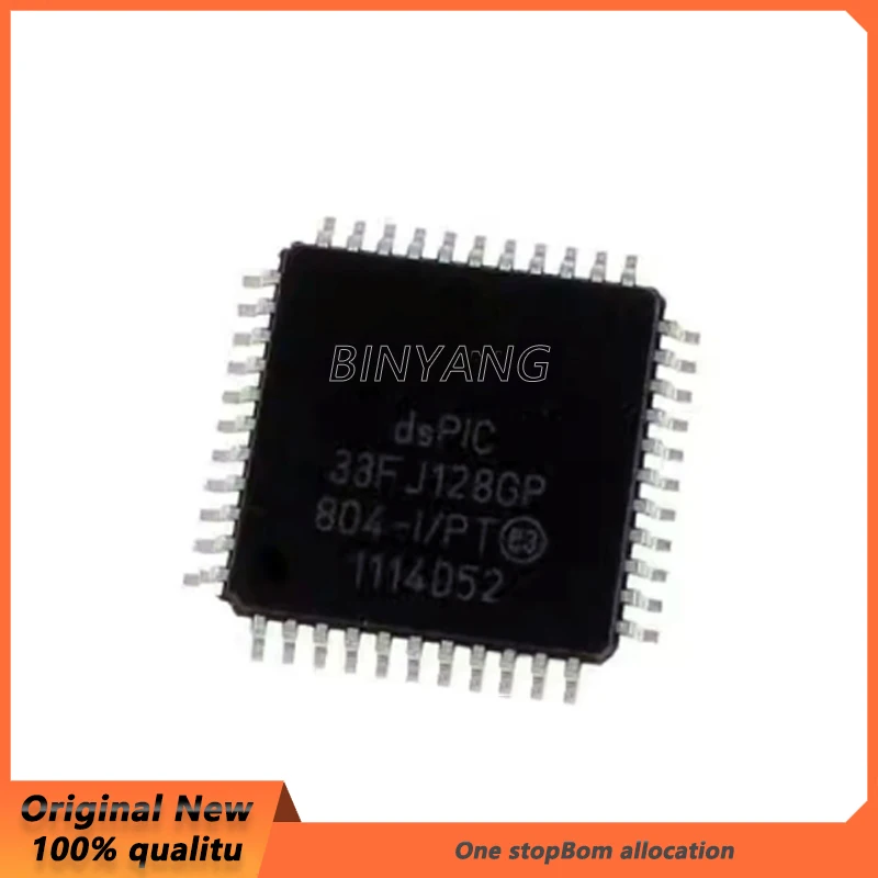 (1piece) 100% New  DSPIC33FJ128GP804-I/PT DSPIC33FJ128GP804-I TQFP44 IC