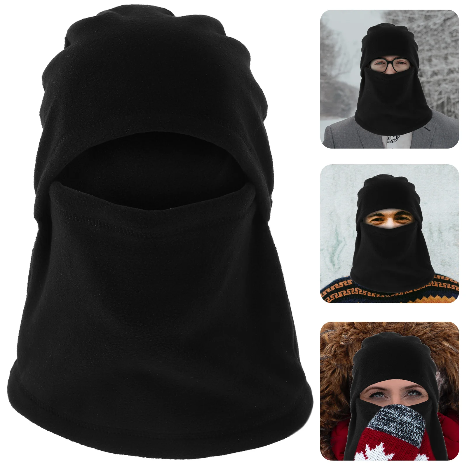 

Reusable Neck Gaiter Windproof Cycling Face Hood Elastic Outdoor Sports Face Mask Neck Scarf for Skiing Running Hiking