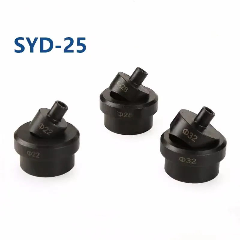 SYD-25 Bridge Manual Hydraulic Hole Cutter Mold SYD-25F Punching Machine Mold Accessories Round Die Punch Machine