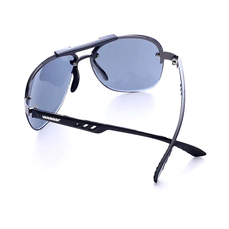 New Sunglasses Men Vintage Punk Rimless Rectangle Women Fashion Glasses Trendy Small Frame Cycling Sun Glasses Frameless Eyewear