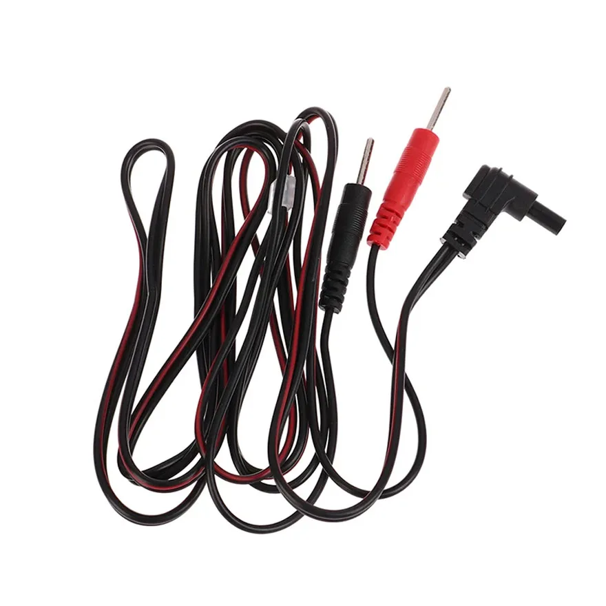 2.35mm 2PIN Electrotherapy Electrode Lead Electric Shock Wires Cable For Massager Connection Cable Massage And Relaxation