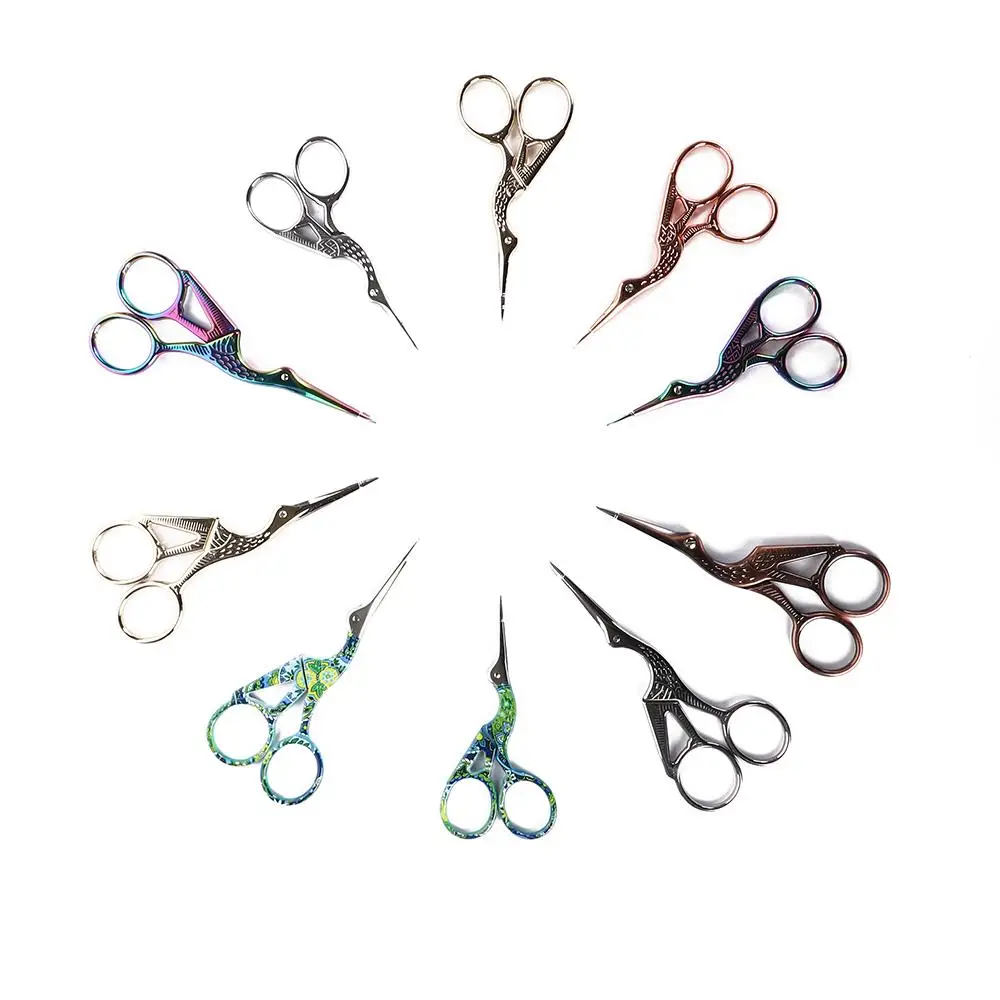 

Vintage Stainless Steel Cutters Embroidery Bird Nail Art Sewing Tool Scissors Tailor Scissors Shears