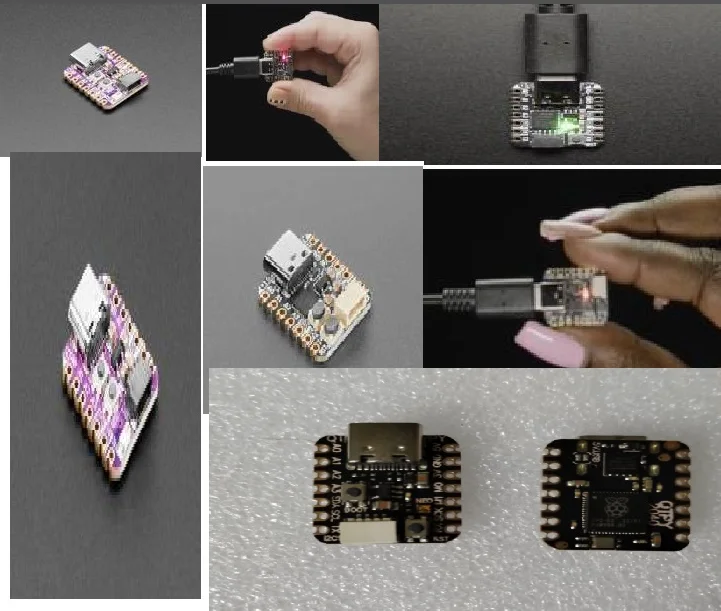 QT Py ESP32-C3 RP2040 SAMD21 ESP32-S3 ESP32 Pico ESP32-S2 CH32V203 CH552 WiFi Dev Board QWIIC STEMMA