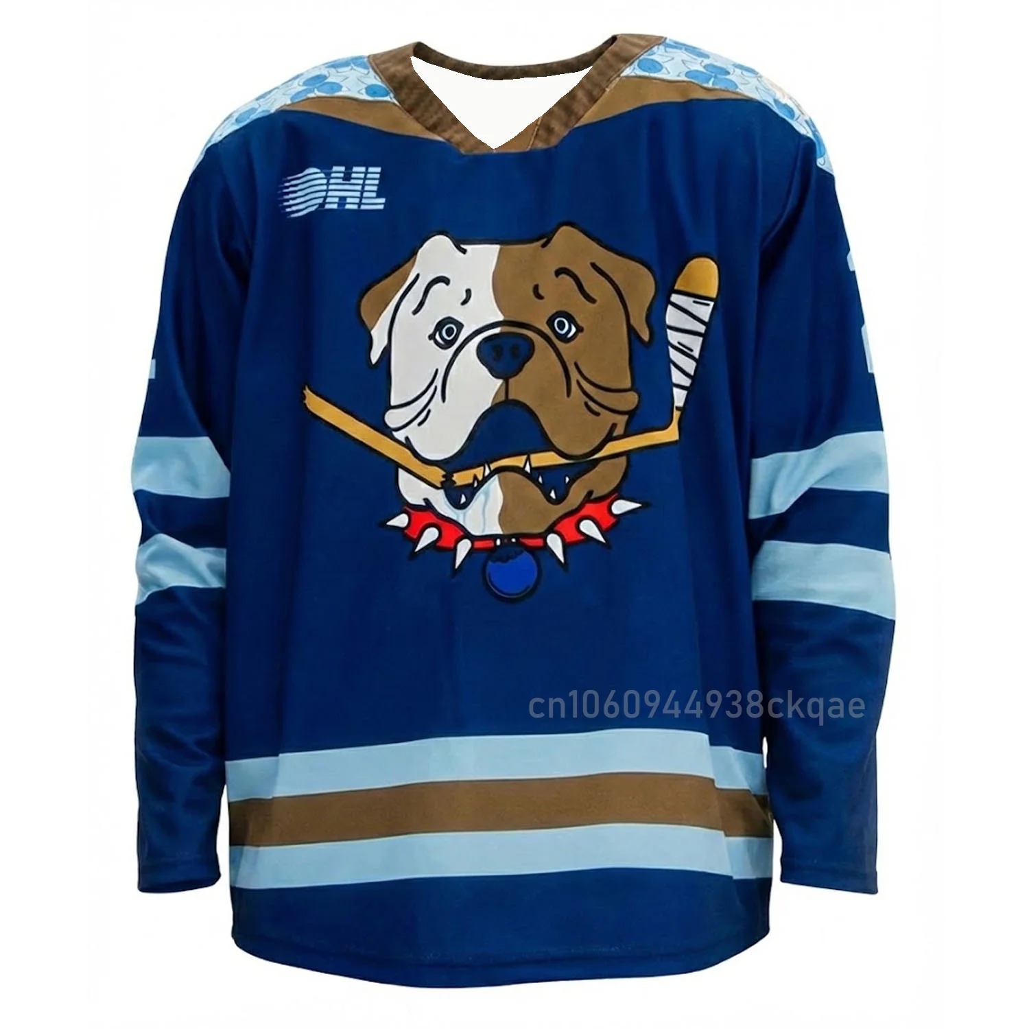 Sudbury Wolves Shoresy Edition Blank Hockey Jersey Men Women Letterkenny Blueberry Bulldogs Merch Sweater Custom DIY Top