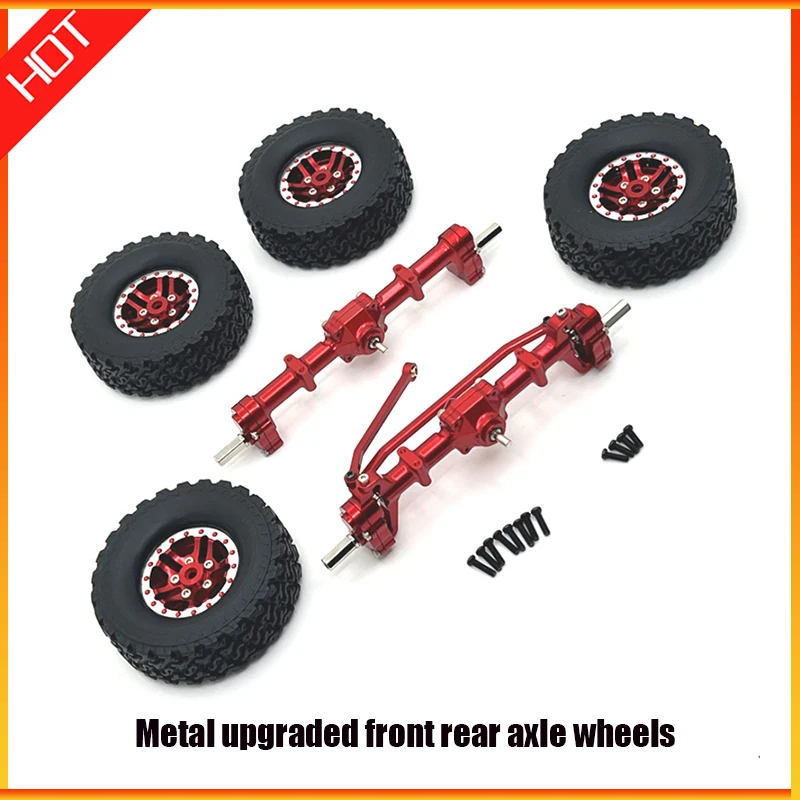 1:12 MN Model MN99s Original or Metal Parts: Front and Rear Axle Wheels Drive Shaft Medium Wave Box Steering Rod Auto Parts