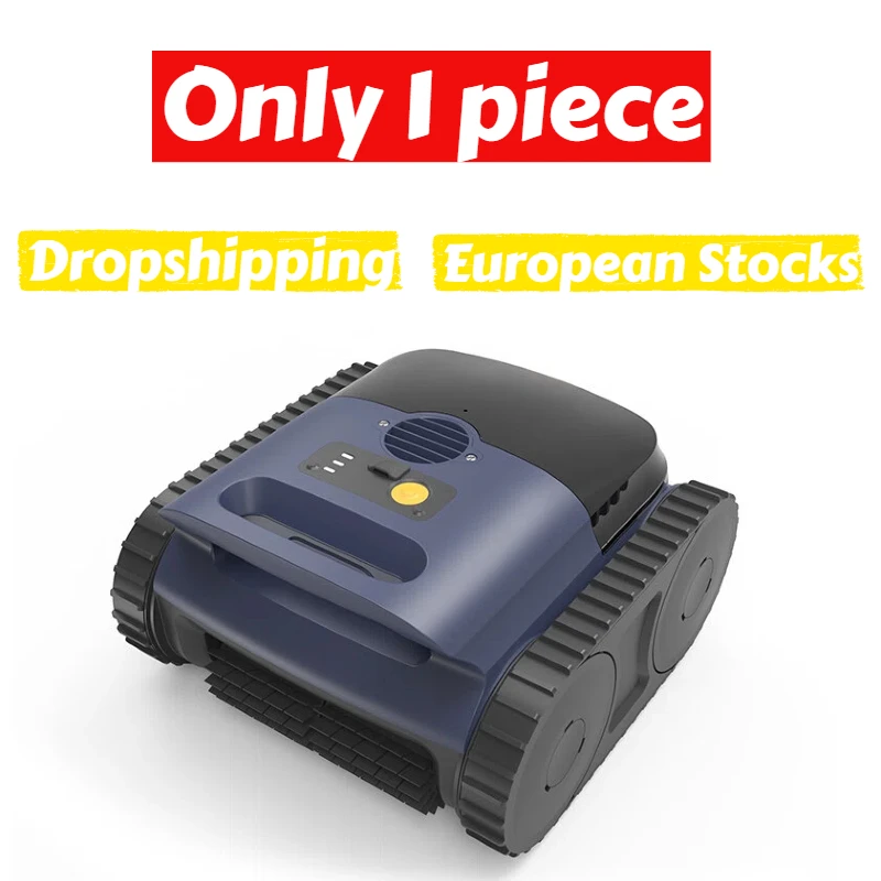 For Automatic Pool Cleaner High Quality Automatic Wireless Robotic Swimming Pool Cleaner Inground Pools ABS Material High Effici