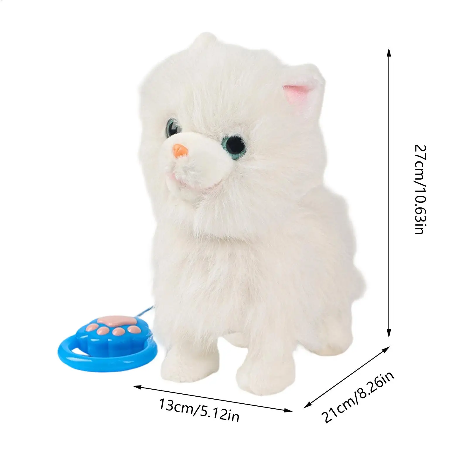 ของเล่นตุ๊กตาสุนัขไฟฟ้า ขยับหาง ร้องเพลง ของเล่นสัตว์เลี้ยงอิเล็กทรอนิกส์แบบโต้ตอบ สำหรับเด็กชาย เด็กหญิง และเด็กๆ