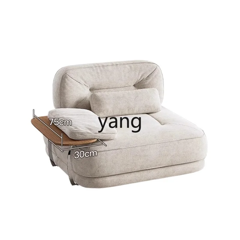 

LMM French cream sofa small apartment module sofa combination living room tofu block fabric sofa