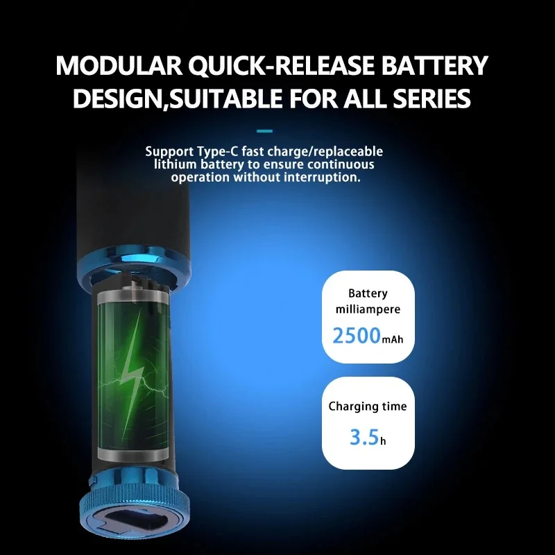 ماكينة قص الشعر الاحترافية من Kemei، ماكينة تشذيب الشعر اللاسلكية القابلة لإعادة الشحن، ماكينة حلاقة كهربائية لقص الشعر للرجال