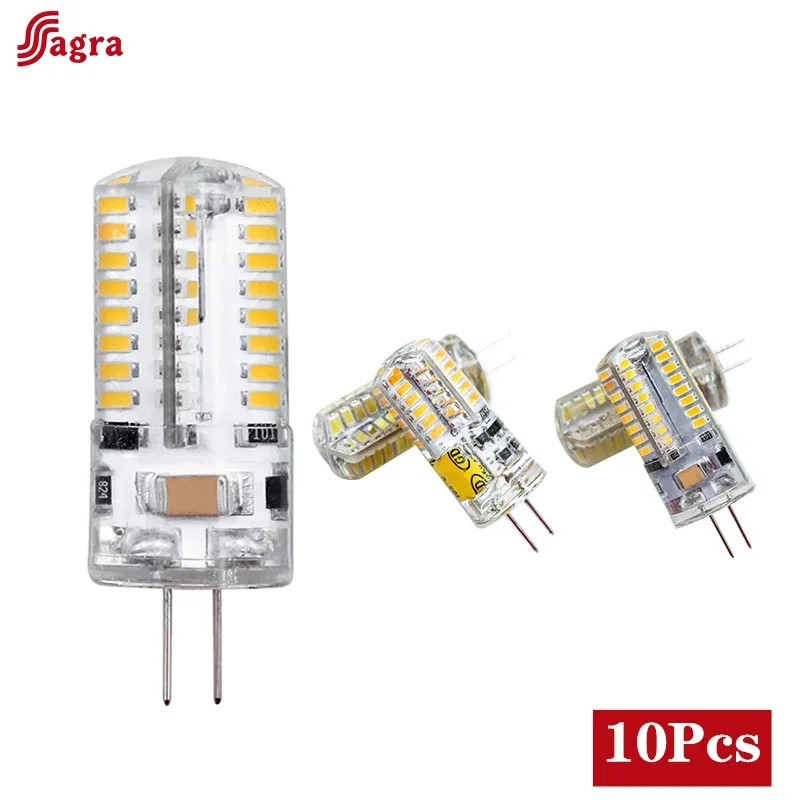 

10Pcs/lot G4 LED Lamp AC DC 12V 220V 240V 2W 3W 4W 5W 7W 9W Ceramic Led Bulb Warm/Cold White Spotlight Replace Halogen Light