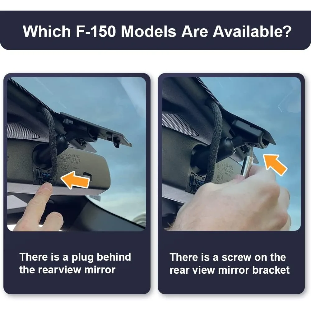 

Front 4K+Rear 1080P Dash Cam, OEM Look, Dual HD Video, WiFi&APP, Loop Recording, G-Sensor,128GB Card