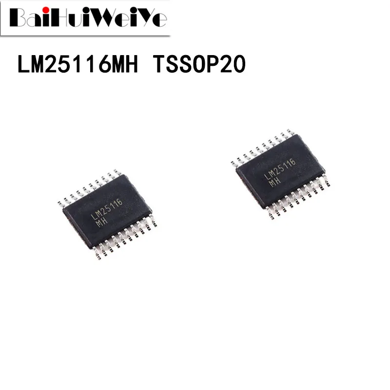 5PCS LM25116MH LM25116 LM25116MHX TSSOP-20 SMD DC-DC Buck Control Chip New Good Quality Chipset