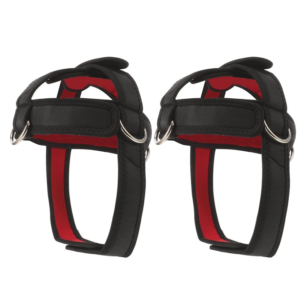 

2Pcs Adjustable Neck Training Harness Padded Head Weight Harness Neck Strength Trainer for Weight Training and Exercise