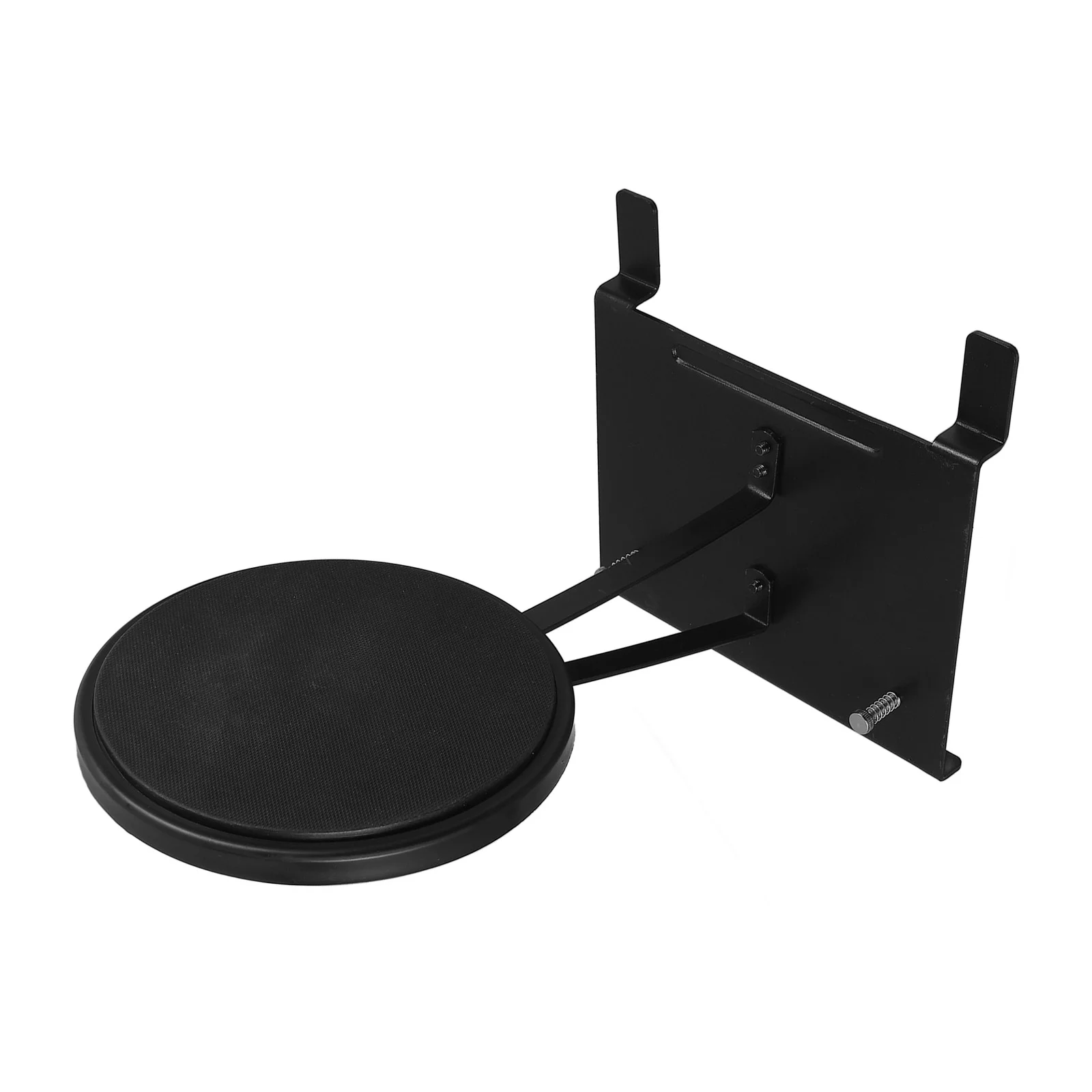 Kick Drum Trainer Almofada de pedal duplo Base de prática Almofadas silenciosas de aço Baixo para bater