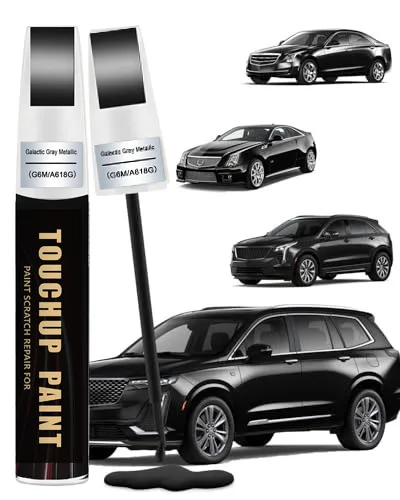 G6M/A618G Galactic Gray Metallic Touch Up Paint Compatible with Cadillac Exact Match Touch Up Paint Car Scratch Repair