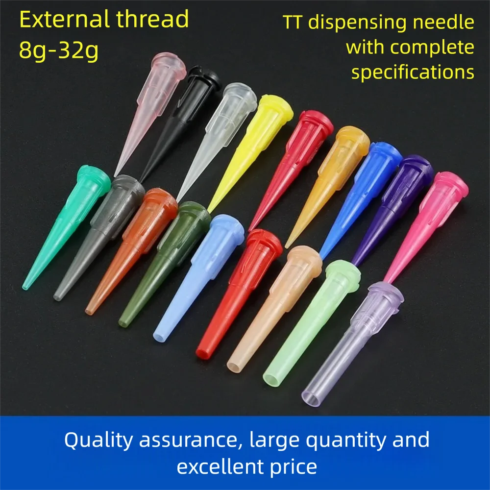

100 PCS 8G To 32G TT Thread Plastic Glue Dispensing Needles