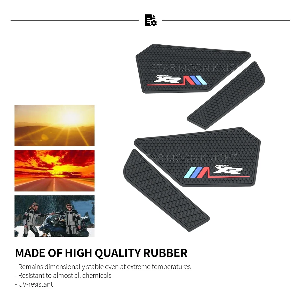 Tank Pads For BMW F 900 XR F900XR F900 XR Motorcycle Fuel Tank Protection Sticker Anti-slip Grip knee Decorate Decal