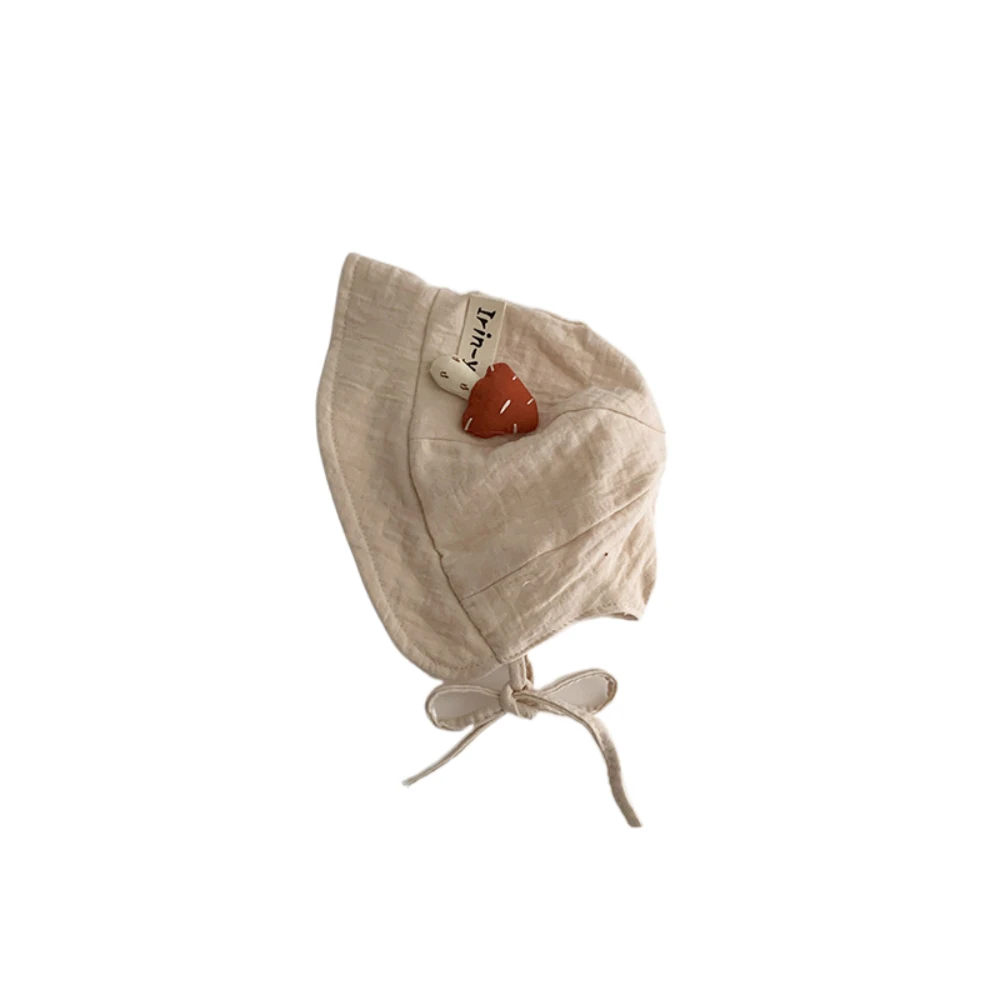 

Soft Breathable Mushroom Kids Sunhat Foldable Korean Style Sun Protection Panama Hat Anti-UV Cotton Baby Bucket Hat Girls