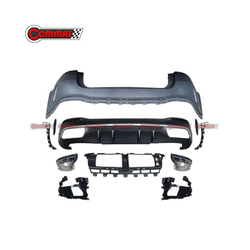 PP Material Front Bumper Body Kit for Mercedes Benz GLE W167 SUV  63 - Image 5