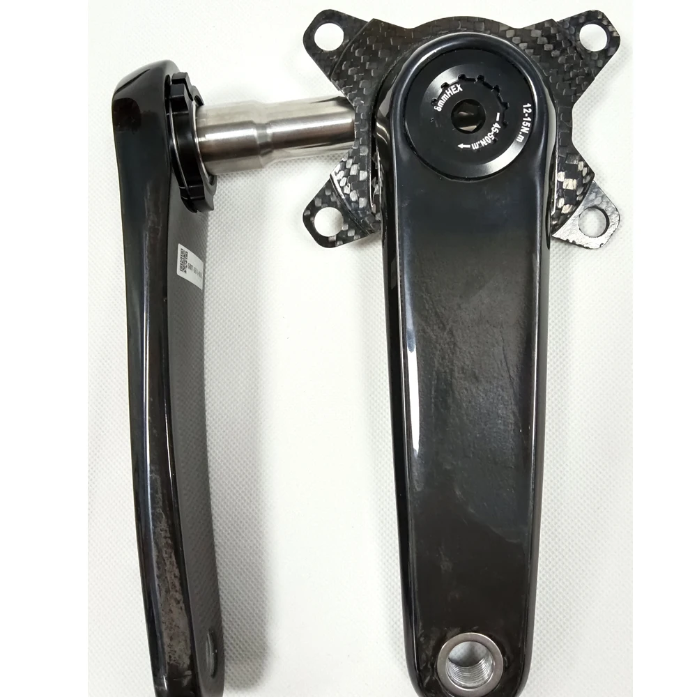 LEESE カーボンクランク 165mm 308g 美品 LEESE カーボンクランク 165mm パワーメーター対応