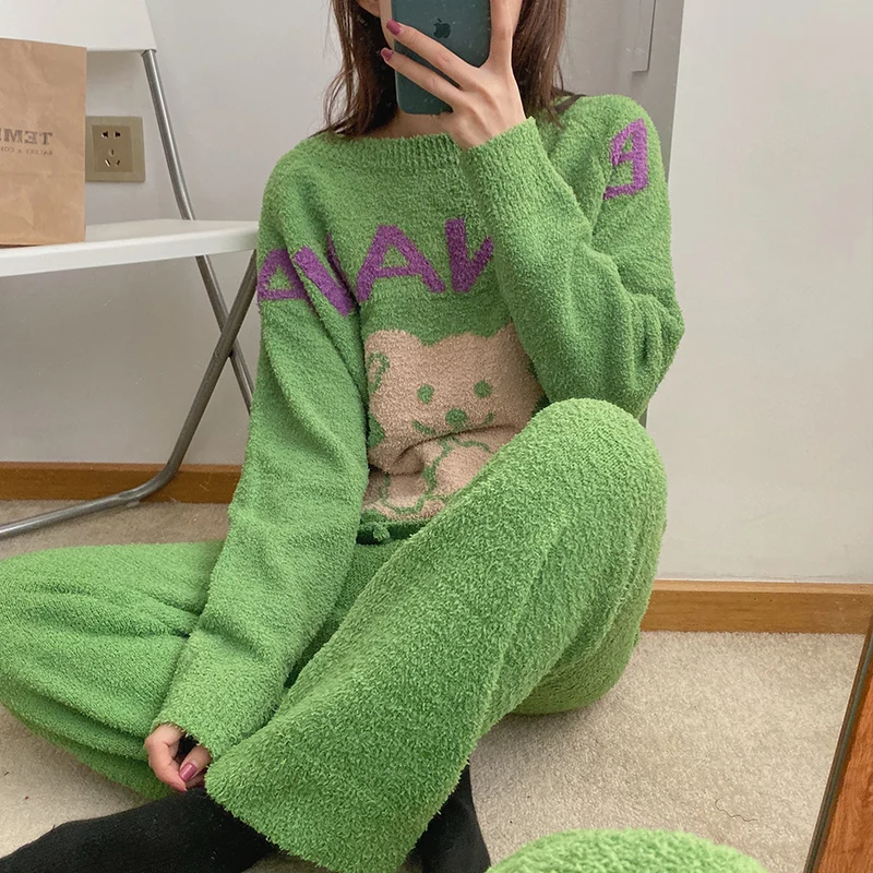 

Комплекты пижам синего цвета для женщин: комфортные, из модала, приятные к коже, гладкие, удобные, для сна весной и летом, домашняя повседневная одежда, дышащие, для офиса (OL)