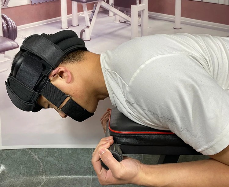 Head Neck Cervical Vertebra Power Strength Muscles Training Weighted Caps Helmet Sandbag