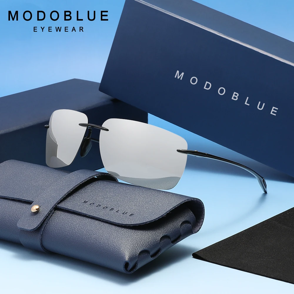 MODOBLUE Vintage Boundless Polarized Sunglasses Unisex TR90 UV400 Anti-UV Outdoor Driving Fashion Eyewear