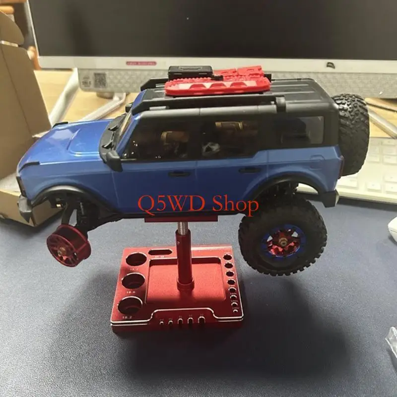 Q5WD Multifunctional Remote Control Car Stand Work Stand Remote Control Repair Stand 360° Rotation