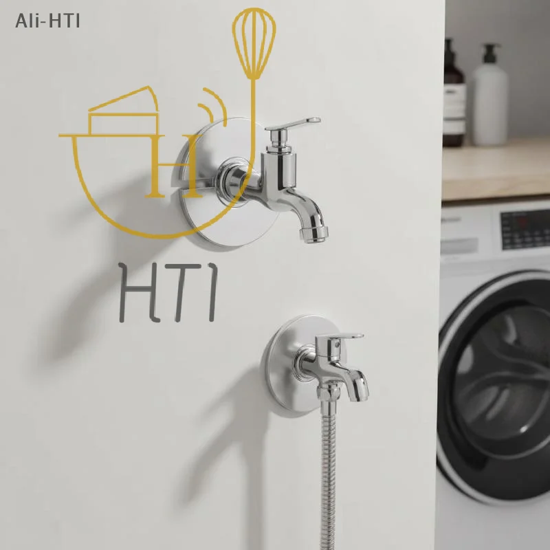 Self-Adhesive Stainless Steel Faucet Decorative Cover Anti-Corrosion Chrome Finish for RV Bathroom Shower Camper Van Upgrade