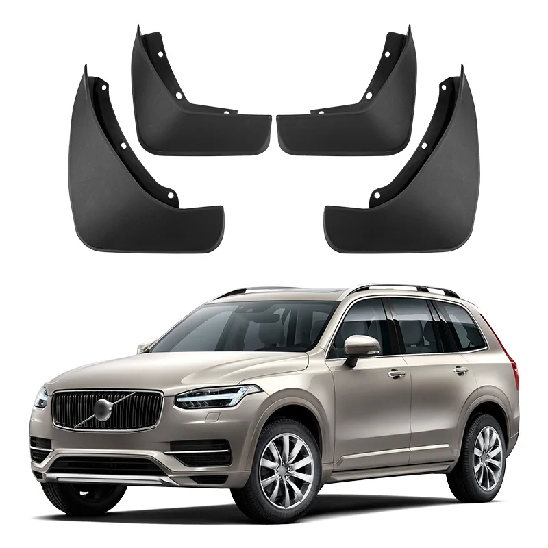 4pcs Mudguards for Volvo XC90 2015-2021 Fender Mud Flap Guard Splash Car Auto Styline Front Rear 2016 2017 2018 2019 2020
